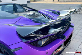 DarwinPro Aerodynamics DarwinPRO 720s Dry Carbon Fiber Engine Cover Replacement DarwinPRO (OEM) Fits Spider for McLaren 720S