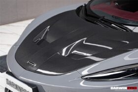 DarwinPro Aerodynamics DarwinPRO GT iMP Design Carbon Fiber Hood Fits GT, GTS - Image 5