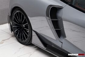 DarwinPro Aerodynamics DarwinPRO GT iMP Design Carbon Fiber Quarter Panel Side Scoops Fits GT, GTS - Image 8
