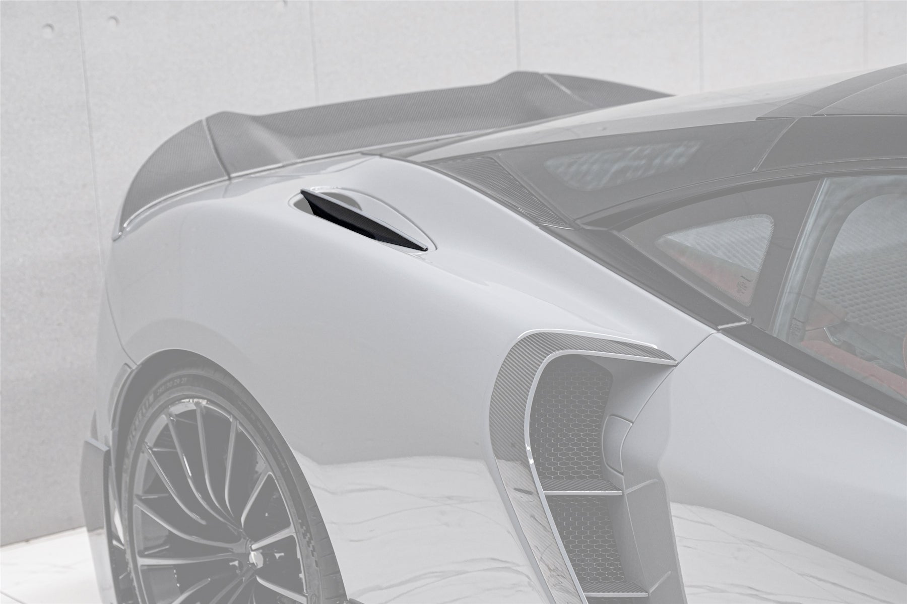 DarwinPro Aerodynamics DarwinPRO GT iMP Design Carbon Fiber Side Air Intake Vents Fits GT, GTS