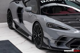 DarwinPro Aerodynamics DarwinPRO GT iMP Design Carbon Fiber Side Skirts Fits GT, GTS - Image 4