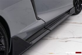 DarwinPro Aerodynamics DarwinPRO GT iMP Design Carbon Fiber Side Skirts Fits GT, GTS - Image 7
