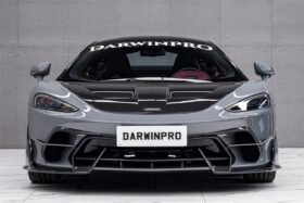 DarwinPro Aerodynamics DarwinPRO GT iMP Design Carbon Fiber Front Bumper Vents Canards Fits GT, GTS - Image 2