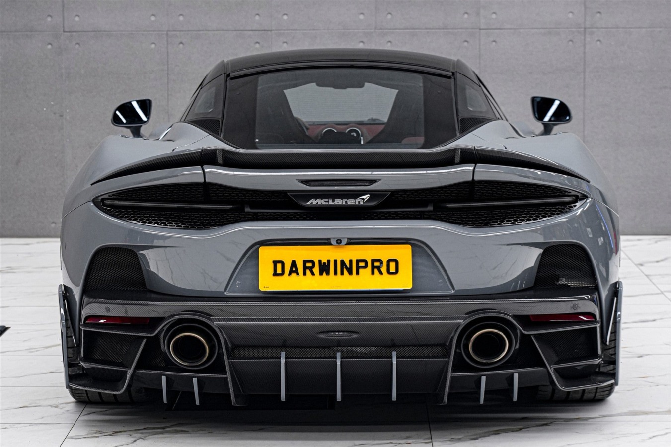 DarwinPro Aerodynamics DarwinPRO GT iMP Design Carbon Fiber Rear Diffuser Fits GT, GTS