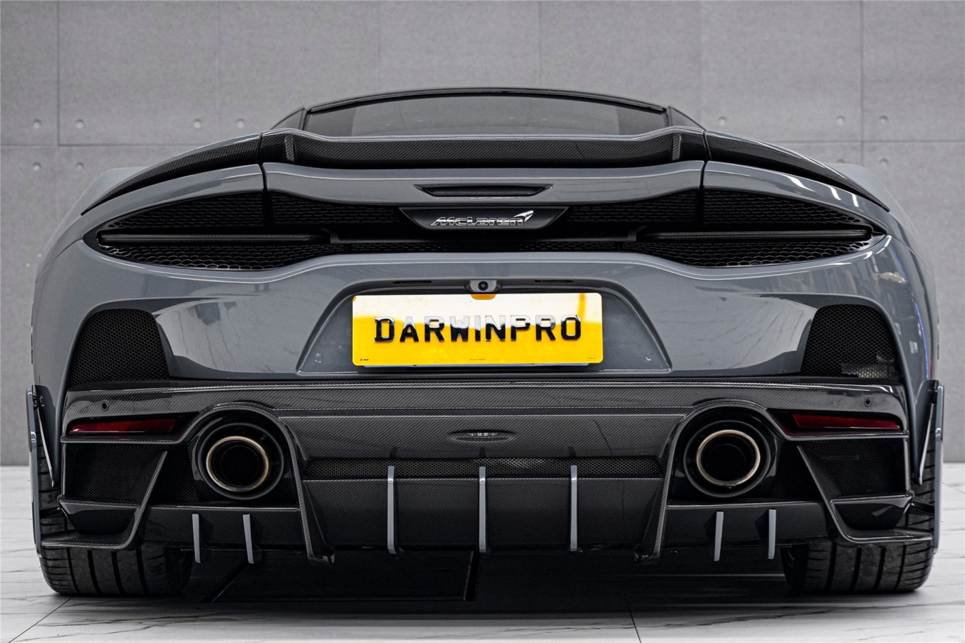 DarwinPro Aerodynamics DarwinPRO GT iMP Design Carbon Fiber Trunk Spoiler Fits GT, GTS - Image 2