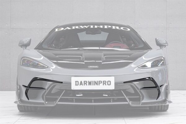 DarwinPRO 2019-UP McLaren GT iMP Design Carbon Fiber Front Bumper Vents Canards | Fits GT, GTS