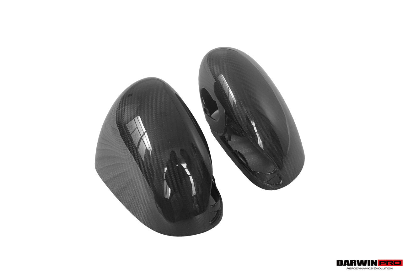DarwinPro Aerodynamics DarwinPRO GT OE Style Dry Carbon Fiber Mirror Housing Replacement - Image 2