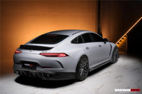 DarwinPRO 2019-2024 Mercedes Benz AMG GT50 GT53 GT43 4Door Coupe X290 IMP Performance Rear Diffuser With Reflector Panels & Exhaust tips - image 8