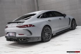 DarwinPRO 2019-2024 Mercedes Benz AMG GT50 GT53 GT43 4Door Coupe X290 IMP Performance Rear Bumper Canards - image 2