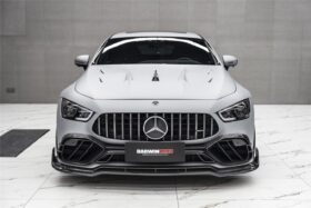 DarwinPRO 2019-2024 Mercedes Benz AMG GT50 GT53 GT43 4Door Coupe X290 IMP Performance Carbon Fiber Front Bumper Lip Splitter - image 1