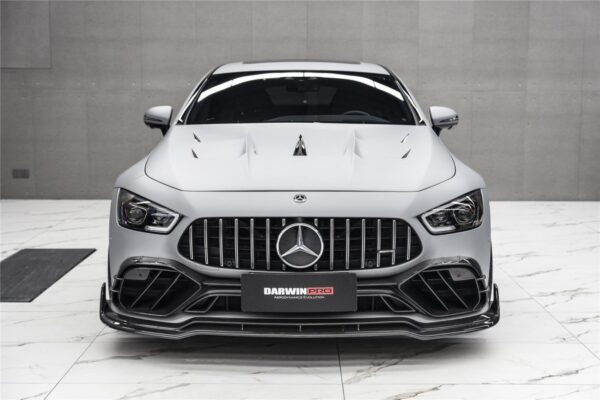 DarwinPRO 2019-2024 Mercedes Benz AMG GT50 GT53 GT43 4Door Coupe X290 IMP Performance Carbon Fiber Front Bumper Lip Splitter