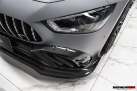 DarwinPRO 2019-2024 Mercedes Benz AMG GT50 GT53 GT43 4Door Coupe X290 IMP Performance Carbon Fiber Front Bumper Vent Trims - image 5