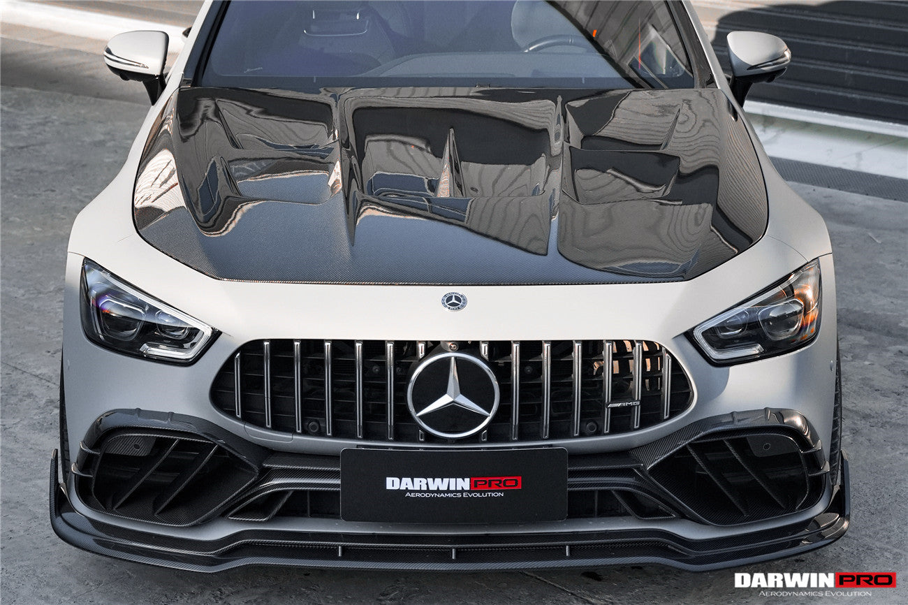 DarwinPro Aerodynamics DarwinPRO Benz AMG GT50 GT53 GT43 GT63 GT63S 4Door Coupe X290 IMP Performance Ver.2 Hood - Image 2
