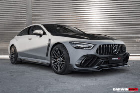 DarwinPRO 2019-2024 Mercedes Benz AMG GT50 GT53 GT43 4Door Coupe X290 IMP Performance Carbon Fiber Front Bumper Lip Splitter - image 8