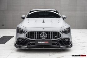 DarwinPRO 2019-2024 Mercedes Benz AMG GT50 GT53 GT43 4Door Coupe X290 IMP Performance Carbon Fiber Front Bumper Vent Trims - image 2