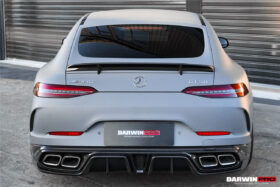 DarwinPRO 2019-2024 Mercedes Benz AMG GT50 GT53 GT43 4Door Coupe X290 IMP Performance Rear Diffuser With Exhaust tips - image 7