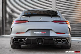 DarwinPRO 2019-2024 Mercedes Benz AMG GT50 GT53 GT43 4Door Coupe X290 IMP Performance Rear Diffuser With Exhaust tips - image 8