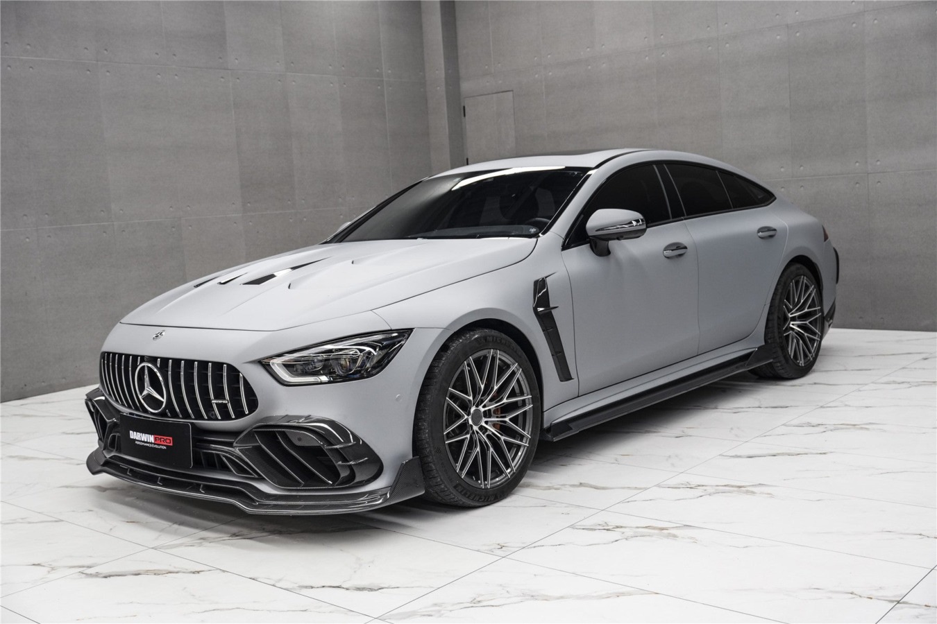 DarwinPRO 2019-2024 Mercedes Benz AMG GT50 GT53 GT43 4Door Coupe X290 IMP Performance Side Skirts Under Board