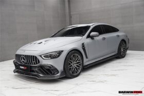 DarwinPRO 2019-2024 Mercedes Benz AMG GT50 GT53 GT43 4Door Coupe X290 IMP Performance Carbon Fiber Front Bumper Lip Splitter - image 3