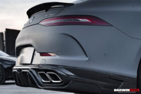 DarwinPRO 2019-2024 Mercedes Benz AMG GT50 GT53 GT43 4Door Coupe X290 IMP Performance Rear Diffuser With Exhaust tips - image 9
