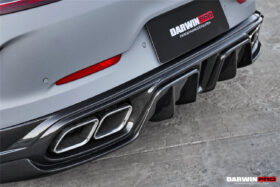 DarwinPRO 2019-2024 Mercedes Benz AMG GT50 GT53 GT43 4Door Coupe X290 IMP Performance Rear Diffuser With Exhaust tips - image 10