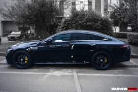 DarwinPRO 2019-2024 Mercedes Benz AMG GT63 S 4Door Coupe X290 Carbon Fiber Side Skirts Replacement - image 3