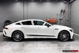 DarwinPRO 2019-2024 Mercedes Benz AMG GT63 S 4Door Coupe X290 Carbon Fiber Side Skirts Replacement - image 6
