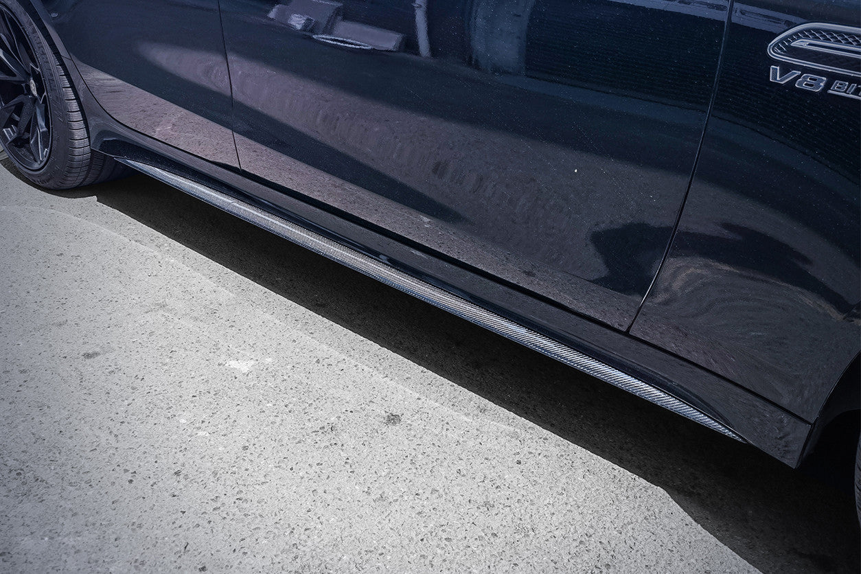 DarwinPRO 2019-2024 Mercedes Benz AMG GT63 S 4Door Coupe X290 Carbon Fiber Side Skirts Replacement