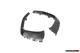 DarwinPRO 2019-2024 Mercedes Benz AMG GT63 S 4Door Coupe X290 Carbon Fiber Front Bumper Vents Canards - image 7