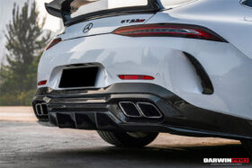 DarwinPRO 2019+ Mercedes Benz AMG GT63 S 4Door Coupe X290 Carbon Fiber Rear Canards - image 2