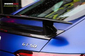 DarwinPRO 2019-2024 Mercedes Benz AMG GT 4Door Coupe X290 Carbon Fiber Trunk Spoiler Wing | Fit GT63, GT63S, GT53, GT50 - image 10