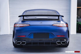 DarwinPRO 2019-2024 Mercedes Benz AMG GT 4Door Coupe X290 Carbon Fiber Trunk Spoiler Wing | Fit GT63, GT63S, GT53, GT50 - image 6
