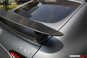 DarwinPRO 2019-2024 Mercedes Benz AMG GT 4Door Coupe X290 Carbon Fiber Trunk Spoiler Wing | Fit GT63, GT63S, GT53, GT50 - image 5