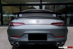 DarwinPRO 2019-2024 Mercedes Benz AMG GT 4Door Coupe X290 Carbon Fiber Trunk Spoiler Wing | Fit GT63, GT63S, GT53, GT50 - image 3