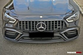 DarwinPRO Mercedes Benz AMG GT63 S 4Door Coupe X290 2019-2022 Carbon Fiber Middle Front Lip - DarwinPRO - image 5