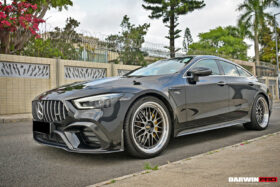 DarwinPRO Mercedes Benz AMG GT63 S 4Door Coupe X290 2019-2022 Carbon Fiber Front Lip - DarwinPRO - image 6