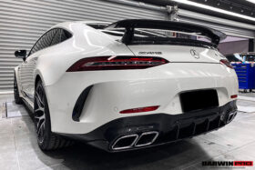 DarwinPRO 2019+ Mercedes Benz AMG GT63 S 4Door Coupe X290 Carbon Fiber Rear Canards - image 6