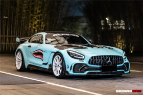 DarwinPRO 2015-2021 Mercedes Benz AMG GT | GTS | GTC Partial Carbon Fiber Front Bumper Darwinpro IMPII Design - image 9
