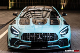 DarwinPRO 2015-2021 Mercedes Benz AMG GT | GTS | GTC Partial Carbon Fiber Front Bumper Darwinpro IMPII Design - image 6