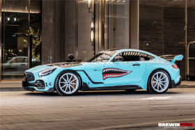 DarwinPRO 2015-2021 Mercedes Benz AMG GT | GTS | GTC Partial Carbon Fiber Front Fender DarwinPRO IMPII Design - image 8