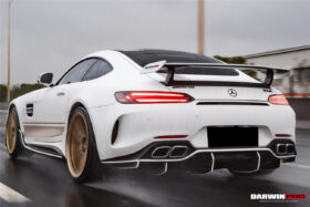 DarwinPRO 2017-2021 Mercedes Benz AMG GTC Carbon Fiber Rear Diffuser DarwinPRO IMP Design - image 2