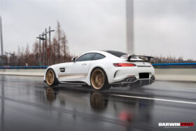 DarwinPRO 2017-2021 Mercedes Benz AMG GTC Carbon Fiber Rear Diffuser DarwinPRO IMP Design - image 3