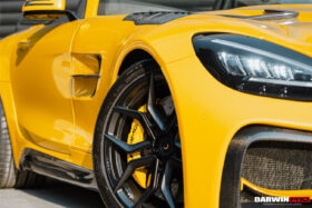 DarwinPRO 2015-2021 Mercedes Benz AMG GT & GTS & GTC & GTR BK Style Partial Carbon Fiber Front Fender - image 5