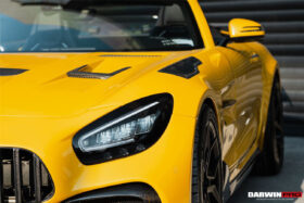 DarwinPRO 2015-2021 Mercedes Benz AMG GT & GTS & GTC & GTR BK Style Partial Carbon Fiber Front Fender - image 6