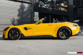 DarwinPRO 2015-2021 Mercedes Benz AMG GT & GTS & GTC & GTR BK Style Partial Carbon Fiber Front Fender - image 7