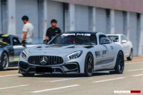 DarwinPRO 2015-2021 Mercedes Benz AMG GT & GTS & GTC & GTR BK Style Partial Carbon Fiber Front Fender - image 9