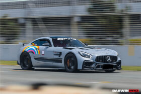DarwinPRO 2015-2021 Mercedes Benz AMG GT & GTS & GTC & GTR BK Style Partial Carbon Fiber Front Fender - image 10