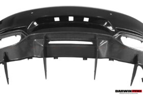DarwinPRO 2017-2021 Mercedes Benz AMG GT| GTS Partial Carbon Fiber Rear Bumper with Diffuser DarwinPRO IMP Design - image 10