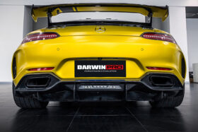 DarwinPRO 2017-2021 Mercedes Benz AMG GT| GTS Partial Carbon Fiber Rear Bumper with Diffuser DarwinPRO IMP Design - image 7