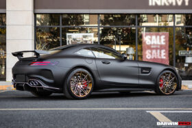 DarwinPRO 2017-2021 Mercedes Benz AMG GT| GTS Partial Carbon Fiber Rear Bumper with Diffuser DarwinPRO IMP Design - image 4